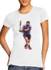 T-Shirt Manche courte cold rond femme Jo Wilfried Tsonga My History