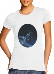 T-Shirt Manche courte cold rond femme Knight in ghostly armor