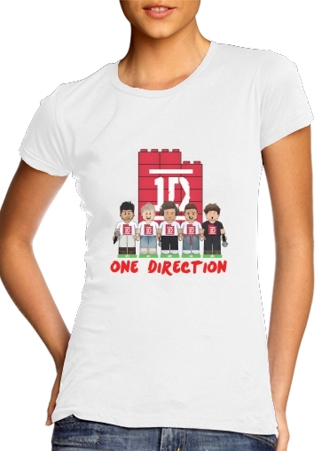 T-Shirt Manche courte cold rond femme Lego: One Direction 1D