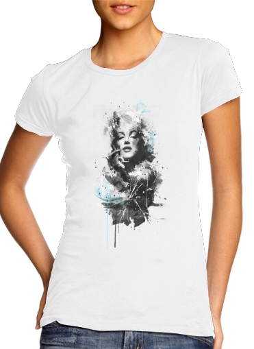 T-Shirt Manche courte cold rond femme Marilyn Par Emiliano