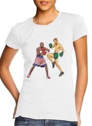 T-Shirt Manche courte cold rond femme Mayweather vs McGregor