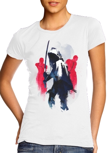 T-Shirt Manche courte cold rond femme Michonne Assasins