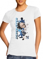 T-Shirt Manche courte cold rond femme MLB Legends: Derek Jeter New York Yankees