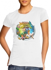 T-Shirt Manche courte cold rond femme Monkey Island