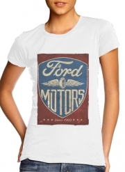 T-Shirt Manche courte cold rond femme Motors vintage