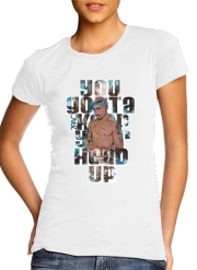 T-Shirt Manche courte cold rond femme Music Legends: 2Pac Tupac Amaru Shakur