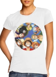 T-Shirt Manche courte cold rond femme One Piece Equipage