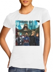 T-Shirt Manche courte cold rond femme One Piece Mashup Avengers