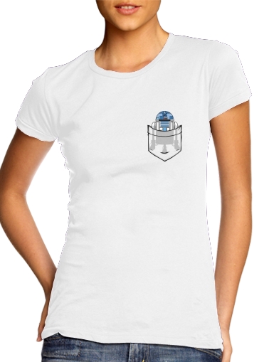 T-Shirt Manche courte cold rond femme Pocket Collection: R2 