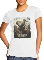T-Shirt Manche courte cold rond femme Resident Evil Village Horror