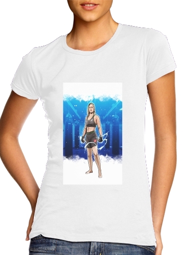 T-Shirt Manche courte cold rond femme Rowdy The Arm Collector