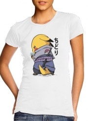 T-Shirt Manche courte cold rond femme Sasuke x Pikachu