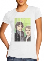 T-Shirt Manche courte cold rond femme Sherlock and Watson