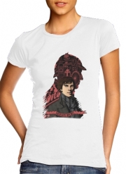 T-Shirt Manche courte cold rond femme Sherlock Holmes