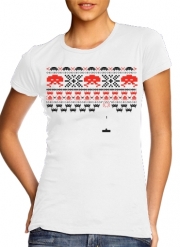 T-Shirt Manche courte cold rond femme Space Invaders