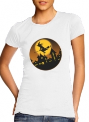 T-Shirt Manche courte cold rond femme Spooky Halloween 2
