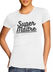 T-Shirt Manche courte cold rond femme Super maitre