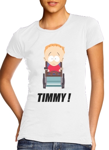 T-Shirt Manche courte cold rond femme Timmy South Park