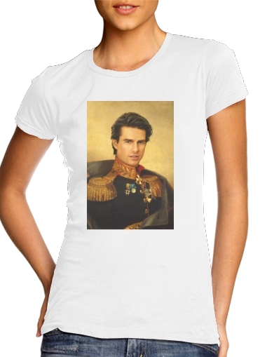T-Shirt Manche courte cold rond femme Tom Cruise Artwork General