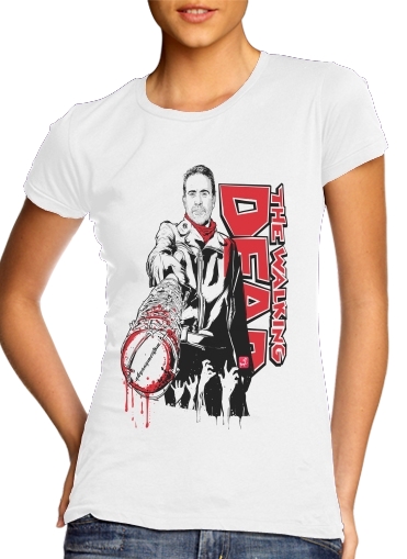 T-Shirt Manche courte cold rond femme TWD Negan and Lucille