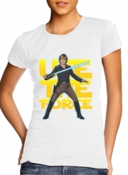 T-Shirt Manche courte cold rond femme Use the force