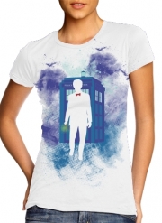 T-Shirt Manche courte cold rond femme Who Space