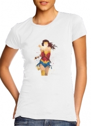 T-Shirt Manche courte cold rond femme Wonder Girl