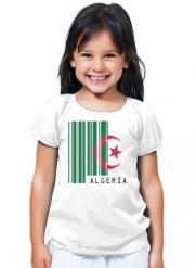 T-Shirt Fille Algeria Code barre