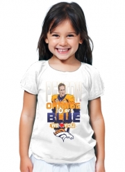 T-Shirt Fille Football Américain : Payton Manning