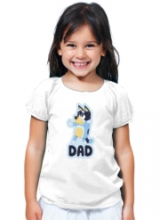 T-Shirt Fille Bluey Dad