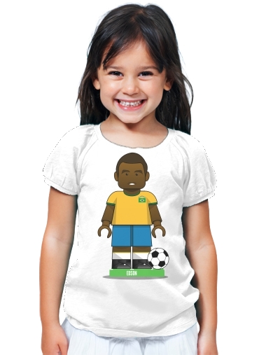 T-Shirt Fille Bricks Collection: Brasil Edson
