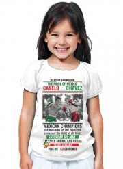 T-Shirt Fille Canelo vs Chavez Jr CincodeMayo 