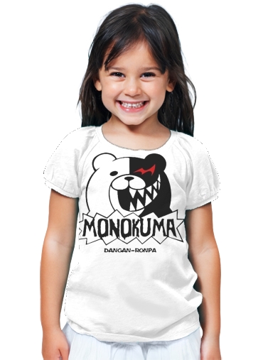 T-Shirt Fille Danganronpa bear