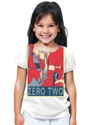 T-Shirt Fille Darling Zero Two Propaganda