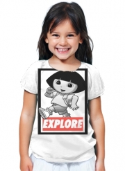 T-Shirt Fille Dora Explore