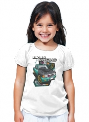 T-Shirt Fille Drag Racing Car