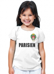 T-Shirt Fille Drapeau Paris