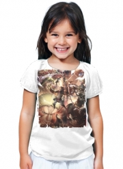T-Shirt Fille Eren Family Art Season 2