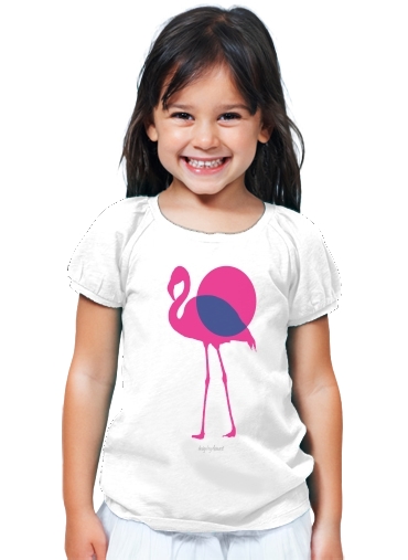 T-Shirt Fille FlamingoPOP