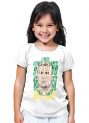T-Shirt Fille Football Legends: Ronaldo R9 Brasil 