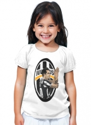 T-Shirt Fille Football Stars: Carlos Tevez - Juventus