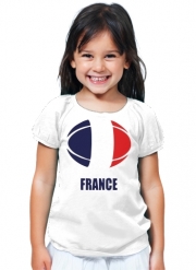 T-Shirt Fille france Rugby
