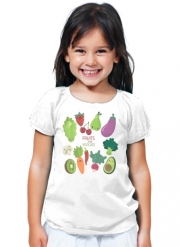 T-Shirt Fille Fruits and veggies
