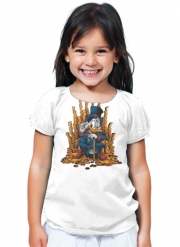 T-Shirt Fille Game Of coins Picsou Mashup