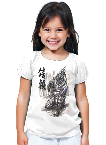 T-Shirt Fille Garrus Vakarian Mass Effect Art