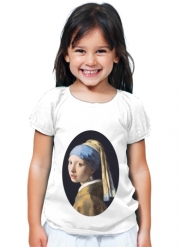 T-Shirt Fille Girl with a Pearl Earring
