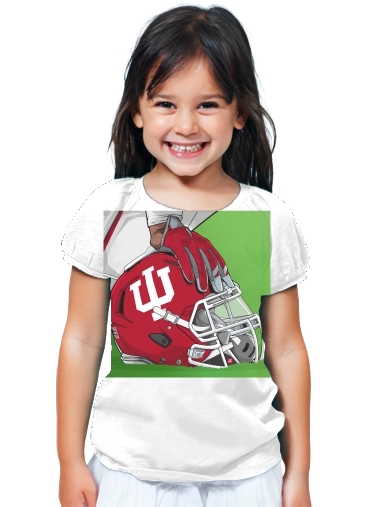 T-Shirt Fille Indiana College Football