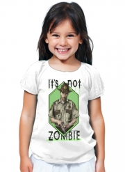 T-Shirt Fille It's not zombie