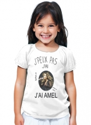 T-Shirt Fille Je peux pas jai Amel