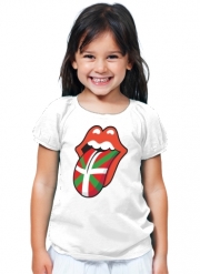 T-Shirt Fille Langue Basque Stones